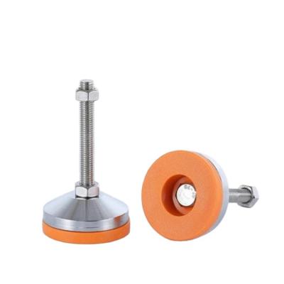 China Modern Cheap Wholesale Furniture Levelers Feet Industrial Stainless Steel PU Adjustable Leveling Feet for sale