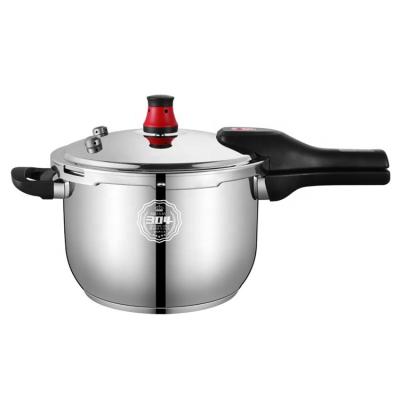 China Viable 304 Stainless Steel High Pressure Cooker With Steam Gas Stove Food Grade Energy Saving Pressure Pot Induction Cookers for sale