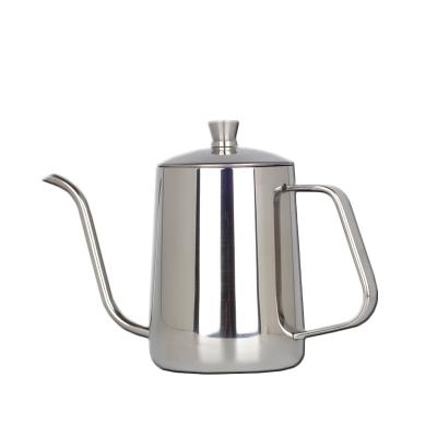 China Sustainable Amazon hotsale 304 stainless steel gooseneck coffee maker espresso brewing coffee pot pour over coffee makers for sale