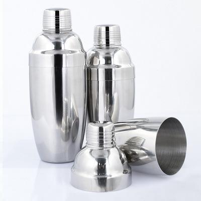 China Wholesale Cocktail Shaker Set Cheap Cocktail Shaker Set Stainless Steel Bar Tools Mixer Standing Whiskey Drink Wine Drink Bar for sale