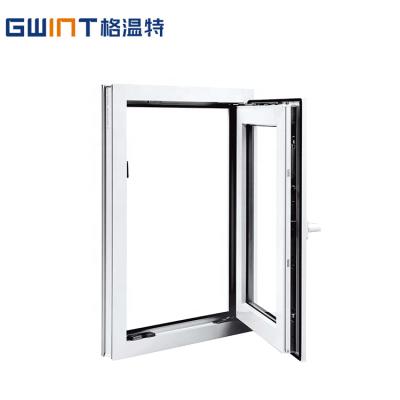 China Magnetic Sound Screen GWINT Thermal Break Proof Aluminum Windows Hurricane Impact Windows for sale