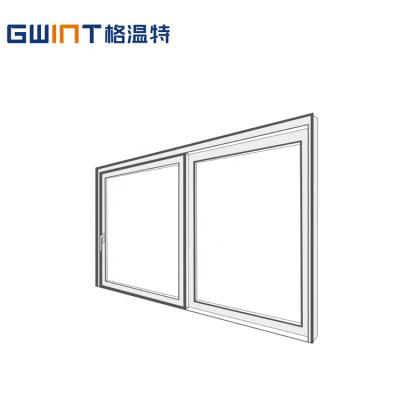 China GWINT Thermal Insulation Thermal Break Patio Lift Aluminum Aluminum Double Glazed Sliding Patio Doors for sale