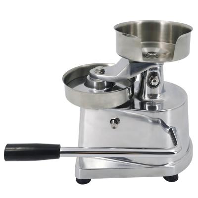 China Hotels Handwork Saving Meat Pie Stainless Steel Hamburger Roll Making Machine for sale