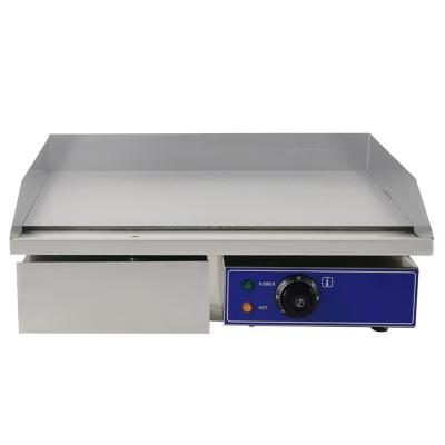 China Easily Cleaned Stainless Steel Non-Stick Outdoor High Quality Commercial Electric Griddle/Electric Deep Fryer With Griddle for sale