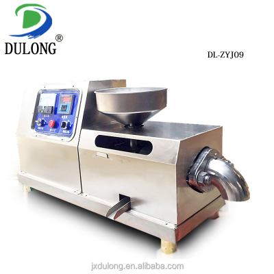 China Full Automatic Home Small Automatic Oil Press Machine DL-ZYJ09 Capacity 15 Kg Raw Material for sale