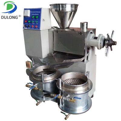 China Vacuum filteration 60kg material/h raw cold automatic oil pressers stainless steel vacuum filter coconut oil press essential oil distiller machine for sale