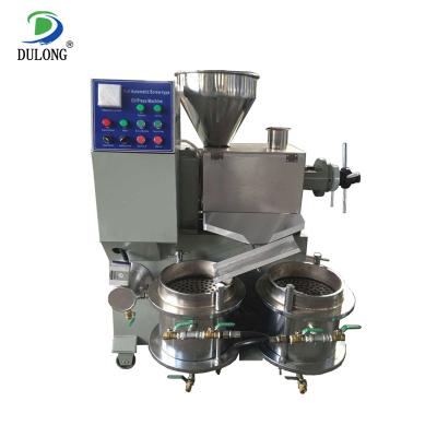 China Cold pressing and pressing DL-ZYJ60D sunflower oil press/nut oil press machine/hot oil press plant seeds for sale