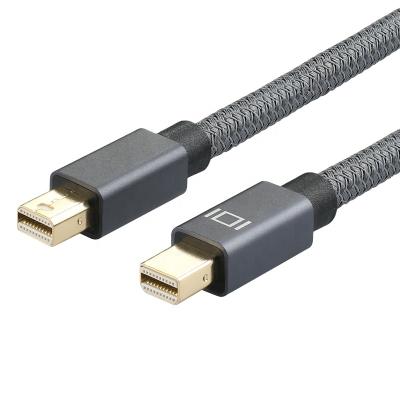 China COMPUTER ULT-Unite New Arrival 4K 60Hz Nylon Braided Mini DP Male To Mini Male DP Cable for sale