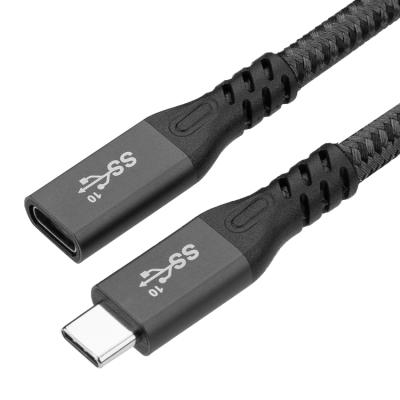 China COMPUTER ULT-Unite Good Quality 10 Gbps 0.3m USB-C 3.1 Male To Female Extension Cable for sale