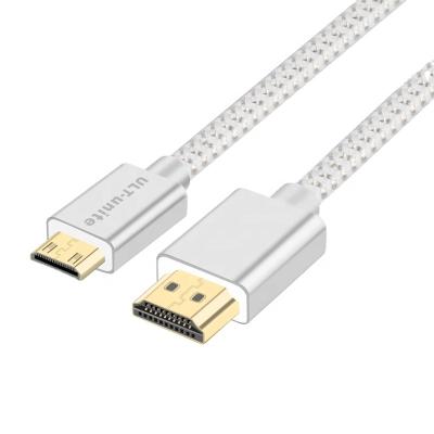 China COMPUTER ULT-Unite High Speed ​​Mini HDMI to HDMI 3m Cable 1.2m 2m for sale