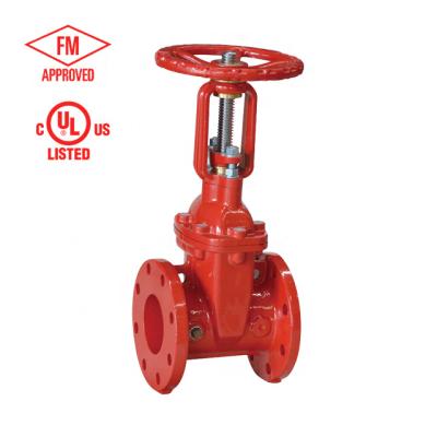 China For Fire protection system Fire Fighting UL/FM Approved Ductile Iron Valves Manufacture 2