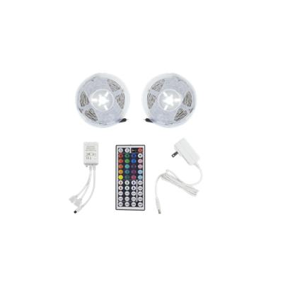 China Wifi 18 LED RGB Remote Control Flexible Led Strip Light Smart App Music 10m LANDSCAPE TV Background Light 5m Kit Smd 5050 for sale