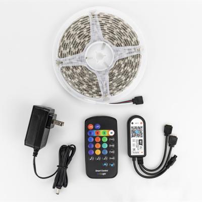 China LANDSCAPE 5m 10m 15m SMD 5050 Smart Wifi 12v Flexible RGB Led Strip Light for sale