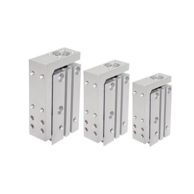 China Building Material Shops New and Original MXH Series SMC Pneumatic Linear Guide Air Compact Slide Cylinder 6-20mm for sale