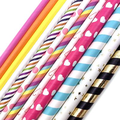 China Disposable Biodegradable Products Made Of China Top Quality Edible Straws Long Black Drinking Straw for sale