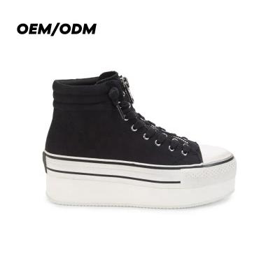 China Fashion Trend OEM/ODM SMD Customized Wholesale Size Canvas Shoes Trendy Women Casual Shoes for sale