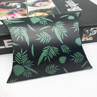 China High Quality Eco-friendly Recycled Materials Chocolate Box Packaging Pillow Box For Small Gift for sale