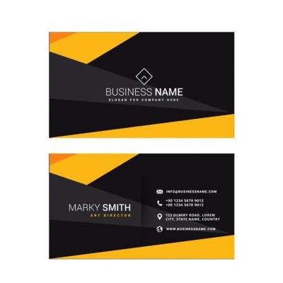 China Custom Business Card Printing Different Sizes Eco - Friendly Business Card Printing for sale