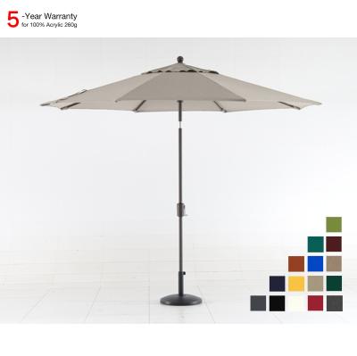 China 100% Rust Resistant Sunbrella Commercial High End Garden Shade Patio Umbrellas 2021 Outdoor Luxury for sale