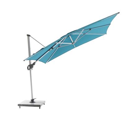 China 360 Degree Sunbrella Shade Tilt Left And Right Outdoor Patio Luxury Anodizing Aluminum Windproof Umbrella for sale