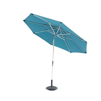 China Dia.3M Round Matt Anodizing Frame Finishing Patio Umbrella Design Contemporary Parasol for sale