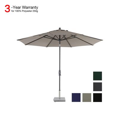 China 100% Rust Resistant Restaurant Cafe Hotel Large Garden Umbrella Parasol Personal Patio Outdoor for sale