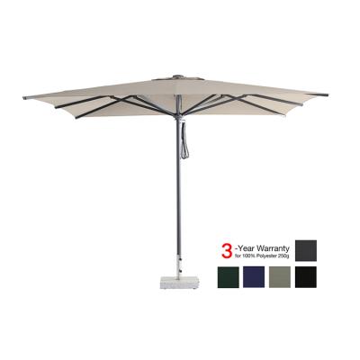 China Contemporary Commercial Factory Restaurant 10ft Patio Garden High End Umbrella With Led Solar for sale