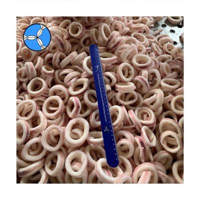 China SANFENG FROZEN SEAFOOD Squid Rings Skin on Calamari Ring for sale