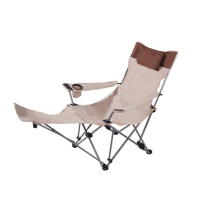 China Various Colors Easy-Carry Wholesale Adjustable Back Portable Fishing Recliner Folding Lightweight Camping Beach Folding Deck Chair for sale