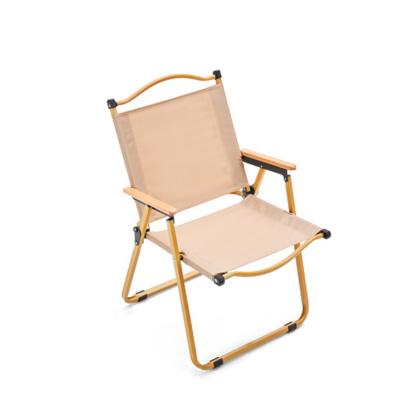 China Wholesale cheap price polyester foldable chair outdoor portable metal frame folding foldable camping chair for picnic for sale