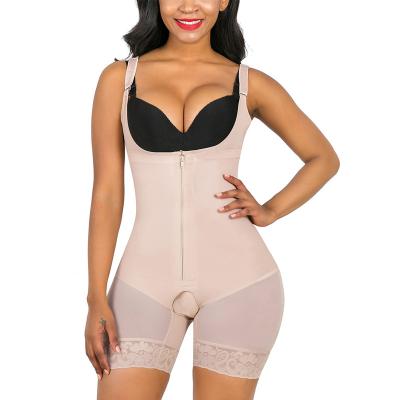 China Antibacterial Women Barrel Liposuction After Postpartum High Compression Faja Clothes Stage 2 Shapewear Shapers Surgical Suit for sale