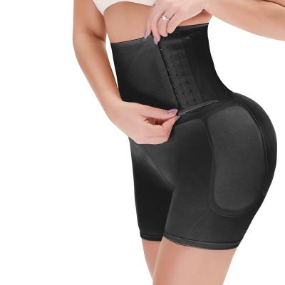 China Antibacterial Padded Waist Trainer Hip Enhance Lift Butt Lifter High Body Shorts High Waist Shaper Shapewear Panties for sale