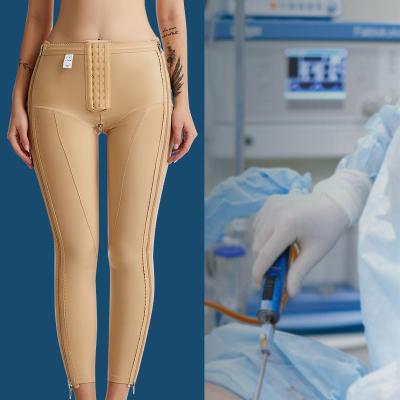 China Antibacterial High Compression Liposuction After Stage 1 Surgery Surgical ClothesLegging Shaper Shapewear Post op Panties For Women for sale