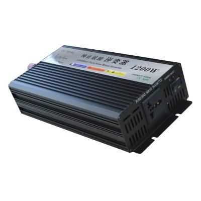 China Off Grid 1200 Watt Pure Sine Wave Power Inverter 12v 24v 48v 60v 72v DC To AC Inverter Panel 110v 230v 314*50*70mm for sale