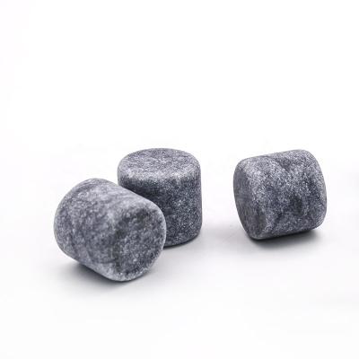 China Large widely used viable soapstone whiskey stones gift set for men for sale