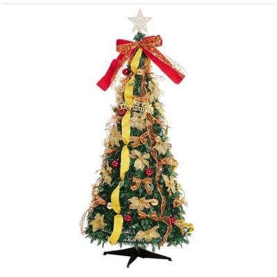 China Fully PVC Christmas Tree, Pop Up Christmas Tree with Warm Lights, Easy Folding Christmas Tree (6ft 350 Lights) for sale