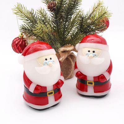 China Flameless Art Candle/Christmas Snowman Candle/Decoration Scented Art Candle Christmas Candle Decorations for sale