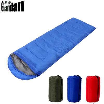 China 2021 New Arrivals Winter Polyester Recyd Cleadult Envelope Nightgowns Sleeping Bag Envelope Hooded Double Type Camping Hike for sale