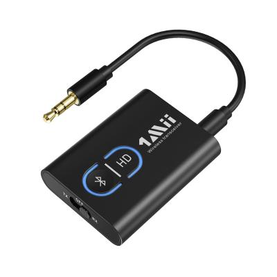 China 1Mii Bluetooth 5.0 Transmitter Receiver for TV, Aux Adapter. 3.5mm Jack, AptX Low Latency 2-in-1 Radio Dual Link ML300 for sale