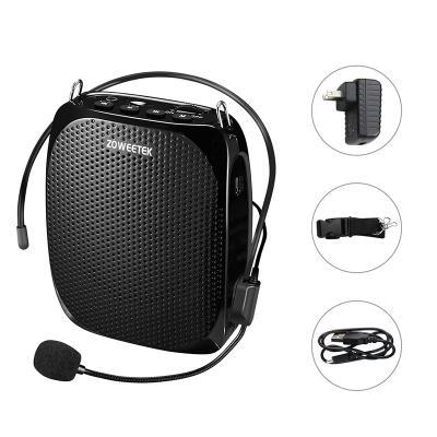 China ABS ZOWEETEK ZW-Z258 Portable Rechargeable Voice Amplifier with Wired Microphone for Teachers, Training, Tour Guide for sale