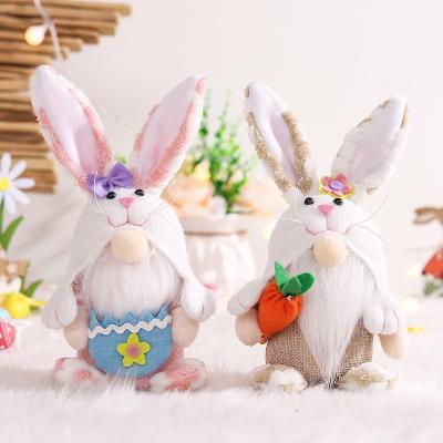 China 2022 New Arrival Easter Bunny Decor Plush Easter Gnome Gifts Easter Decoration Party Home Goods for sale