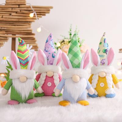 China New 2022 Durable Knitted Amazon Gnome Easter Gnome Home Decoration For Table Easter Bunny Decor Party Gifts for sale