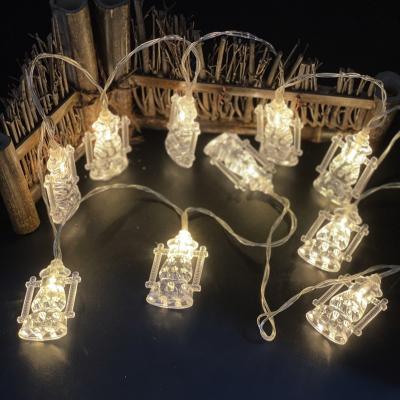 China 2022 NEW Durable Islamic Decor Lights 1.5M 3M Eid Mubarak Hanging Lights Muslim Ramadan String Light Ramadan Decorations for sale