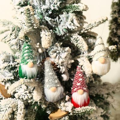 China NEW Durable 4pcs/set Mini Christmas Gnome Ornaments Xmas Decorations Other Christmas Gnomes Christmas Ornaments Navidad 2021 for sale