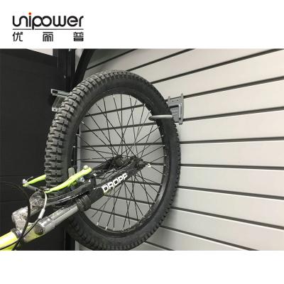 China Heavy Duty Garage Slatwall J Hook, Bike Hook Garage PVC Slatwall Panel Accessories for sale