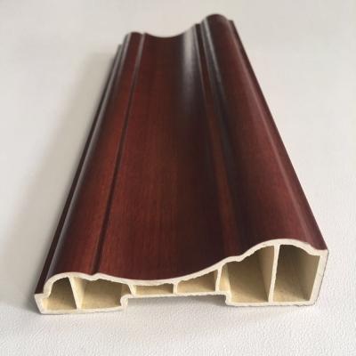 China Unipower Wall Panel Accessories Environmental Friendly Wholesale PVC Plastic Skirting Board for sale