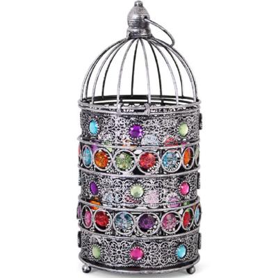 China Romantic moroccan jeweled candlelight lantern for sale