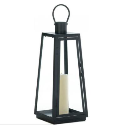 China Large Black Home Decor Exploration Lantern for sale