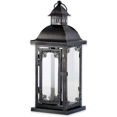 China Home Decorative Metal Wedding Lantern Pillar Centerpiece for sale