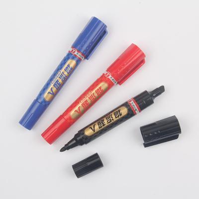 China School Office Supplies Double-head markers can be customized wholesale for durable and affordable use in school offices for sale